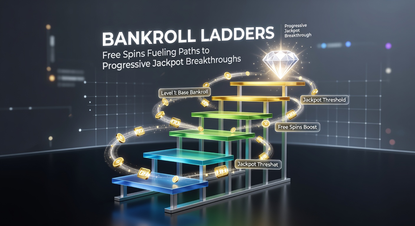 Chart depicting bankroll growth trajectory via free spins, showing exponential curves toward progressive jackpot thresholds with real payout examples