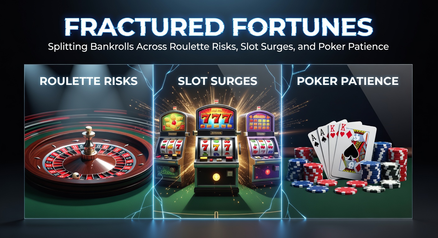 Vibrant slot machine display with jackpot lights and spinning reels amid casino energy