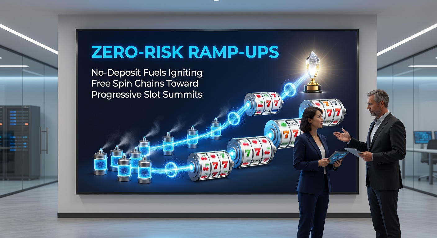 Screenshot-style image depicting a sequence of free spin wins cascading into a progressive jackpot trigger on a vibrant slot interface